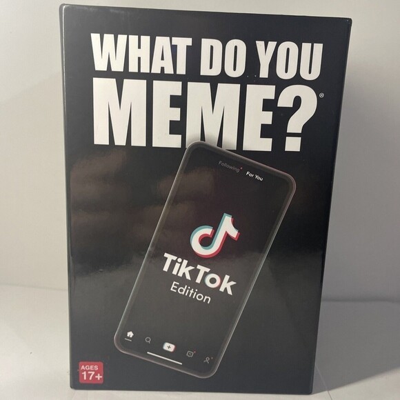 What Do You Meme? Party Card Game Tik Tok Edition TTG418 - Picture 1 of 9